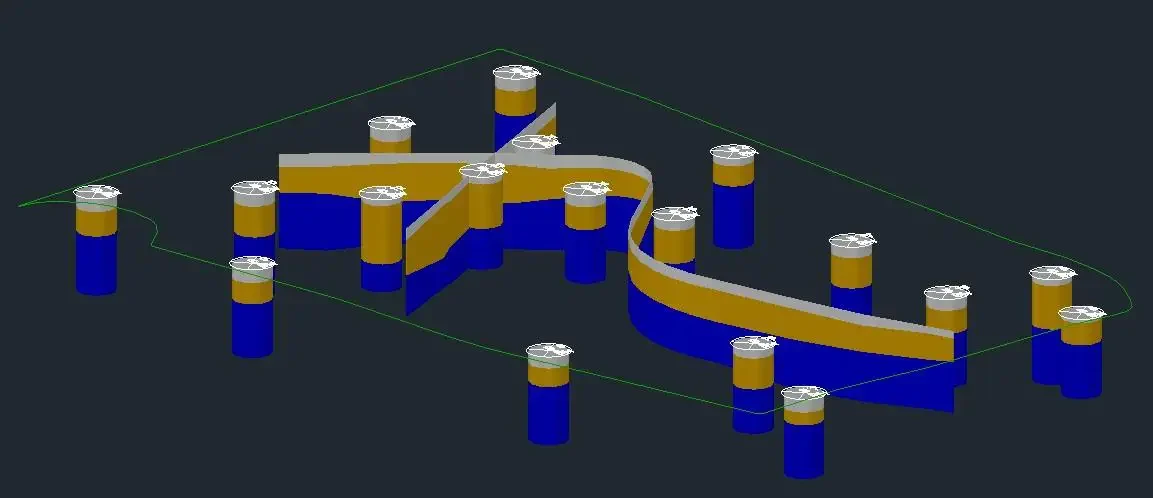 Beispiel eines Zaundiagrammes